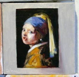 Postcard from Judy, 2010, oil on canvas.